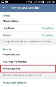  چگونه بفهمیم تلگرام هک شده