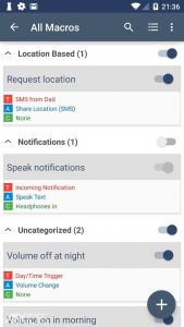 نرم افزار انجام خودکار کارها در اندروید با نرم افزار macrodroid