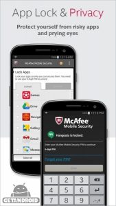 آنتی ویروس mcafee برای اندروید آنتی ویروس مکافی