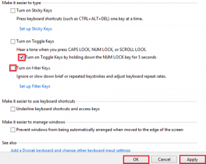 رفع مشکل کیبورد